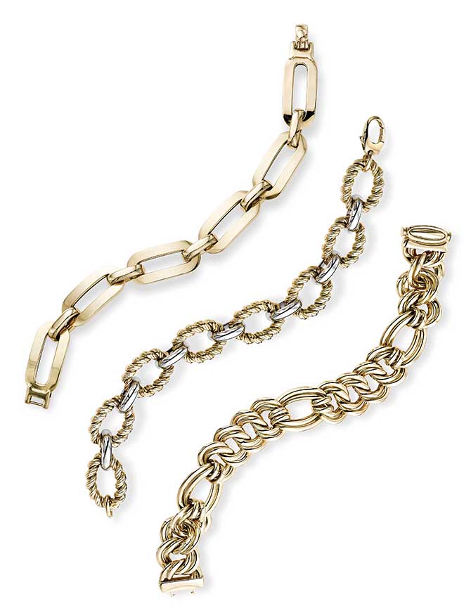 Royal Chain the First Lady collection gold bracelets Royal Chain the First Lady collection gold bracelets