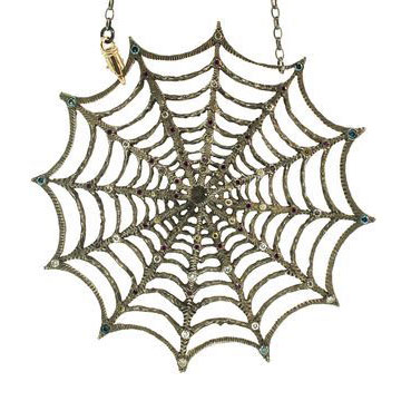 Alp Sagnak spider necklace