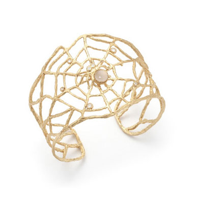 Anna Ruth Henriques spiderweb cuff