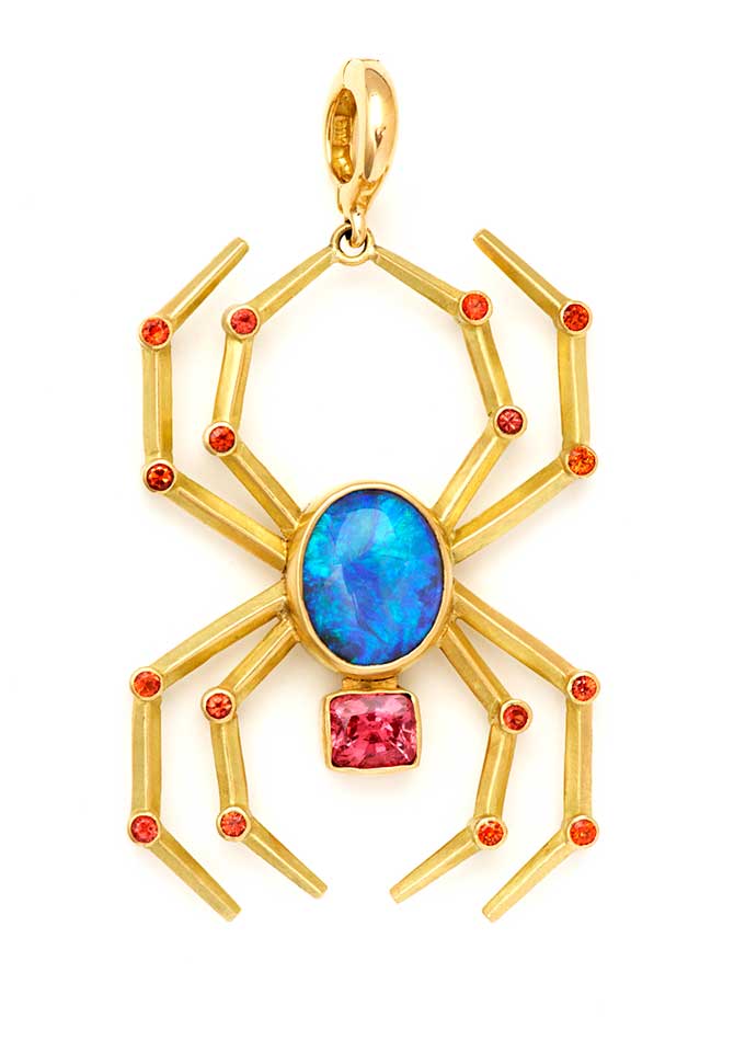 Rush Jewelry spider pendant