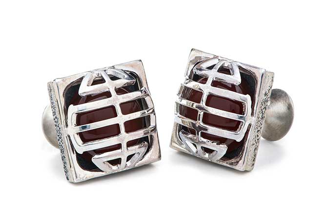 William Henry Mask cufflinks