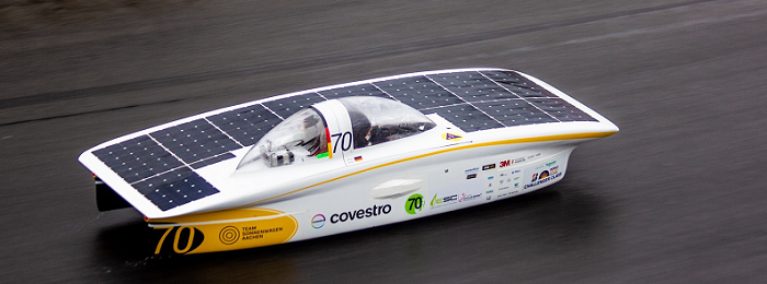 The Sonnenwagen Team relies on polyurethane adhesives from Sika Automotive, which are based on the polyurethane raw materials from Covestro covestro-pu-adhesive
