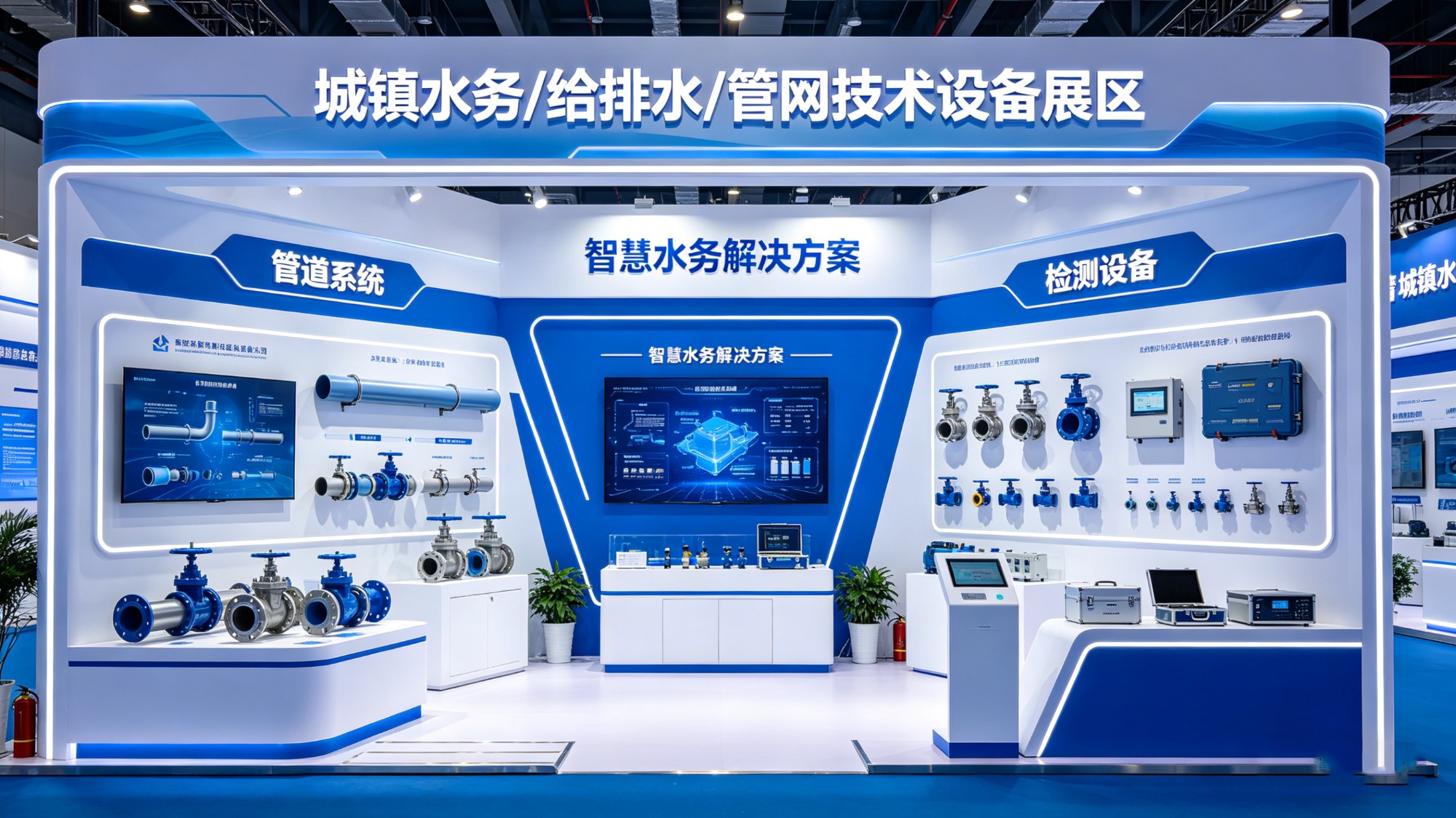 城鎮(zhèn)水務(wù)/給排水/管網(wǎng)技術(shù)設(shè)備展區(qū)