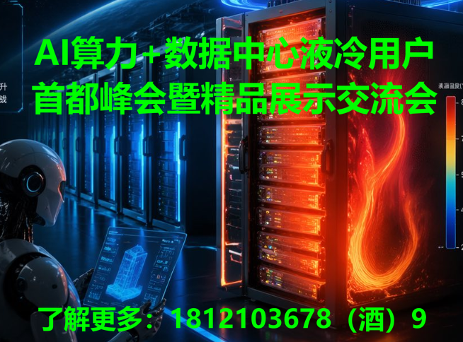 AI算力+数据中心液冷用户首都峰会暨精品展示交流会