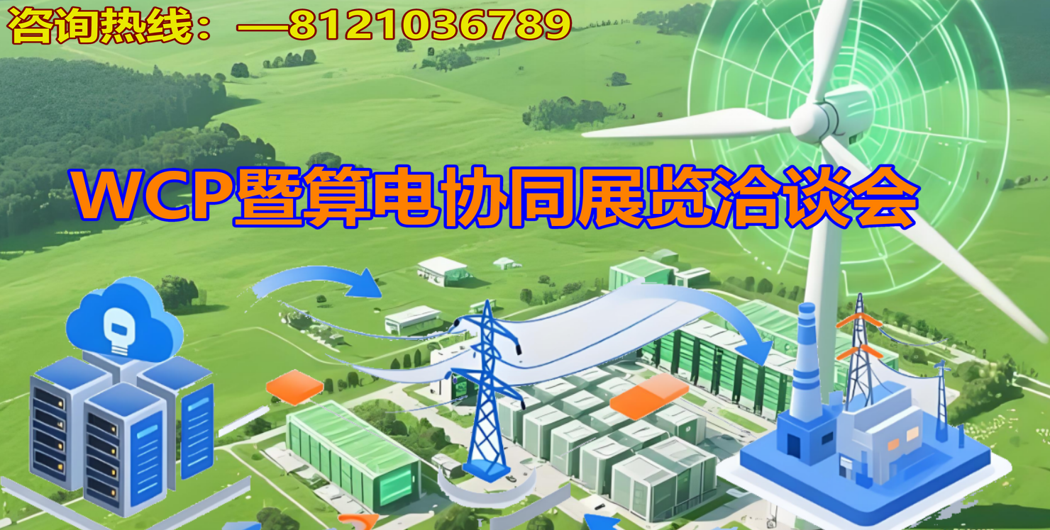 wcp暨算电协同展览洽谈会—展览范围